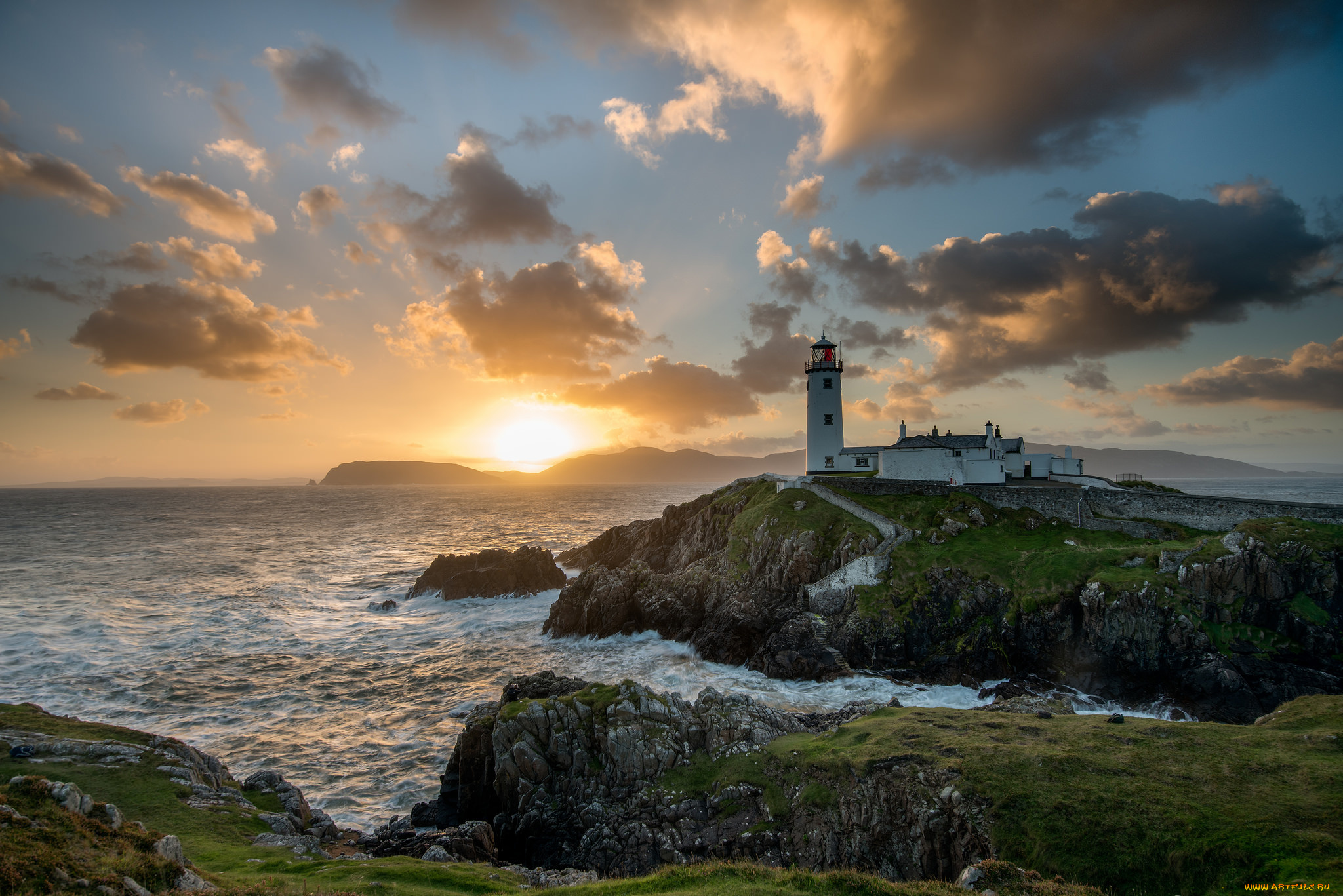 природа, маяки, маяк, побережье