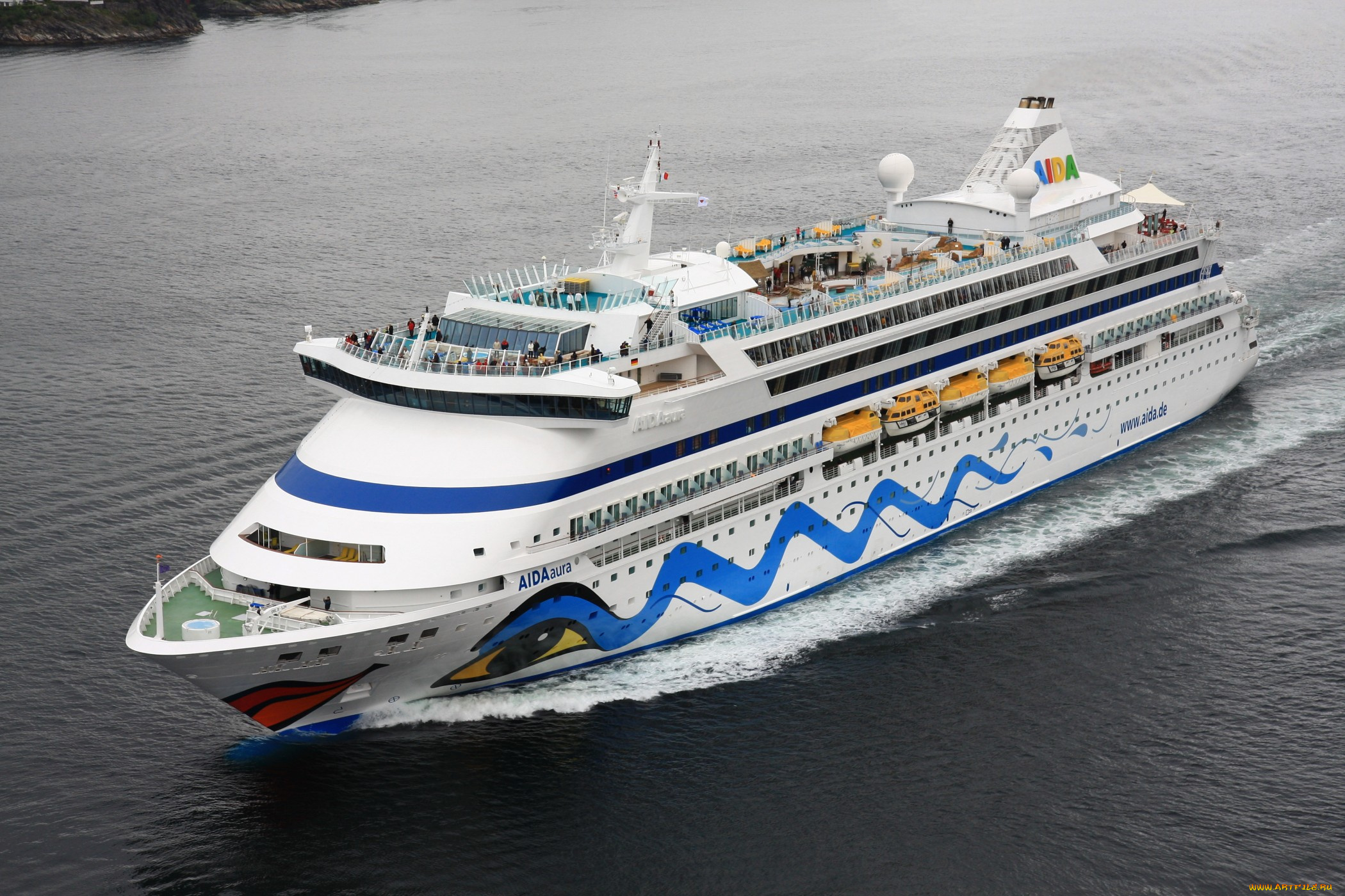 aida, aura, корабли, лайнеры, круизный, лайнер