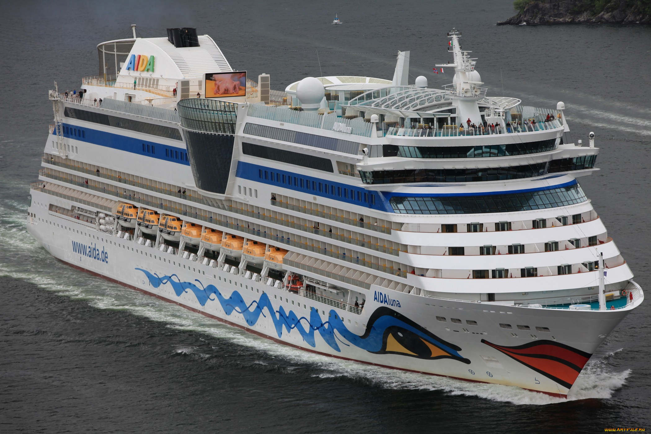 aidaluna, корабли, лайнеры, круизный, лайнер