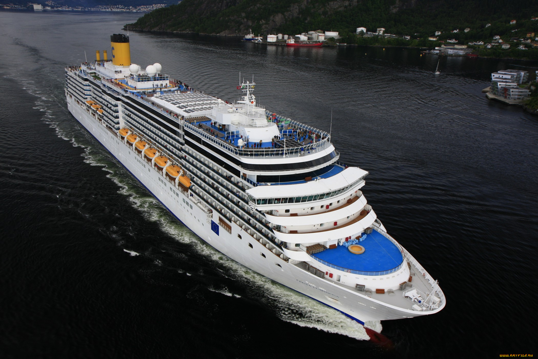 costa, luminosa, корабли, лайнеры, лайнер, круизный