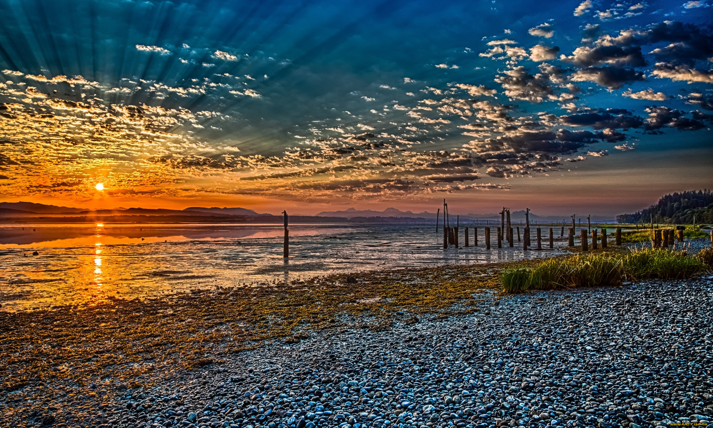 природа, восходы, закаты, рассвет