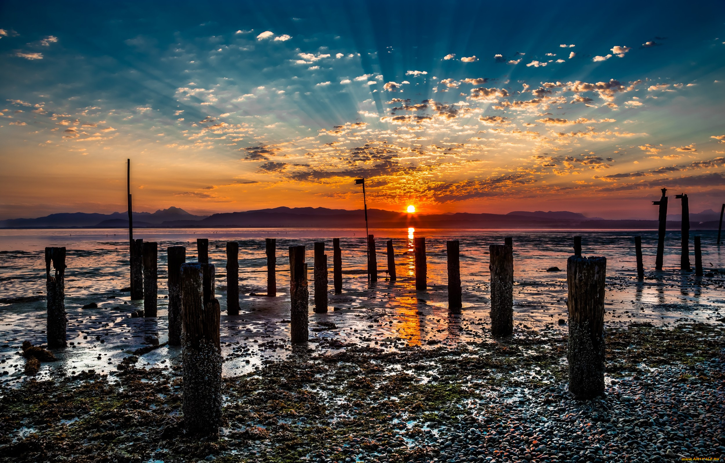 природа, восходы, закаты, рассвет