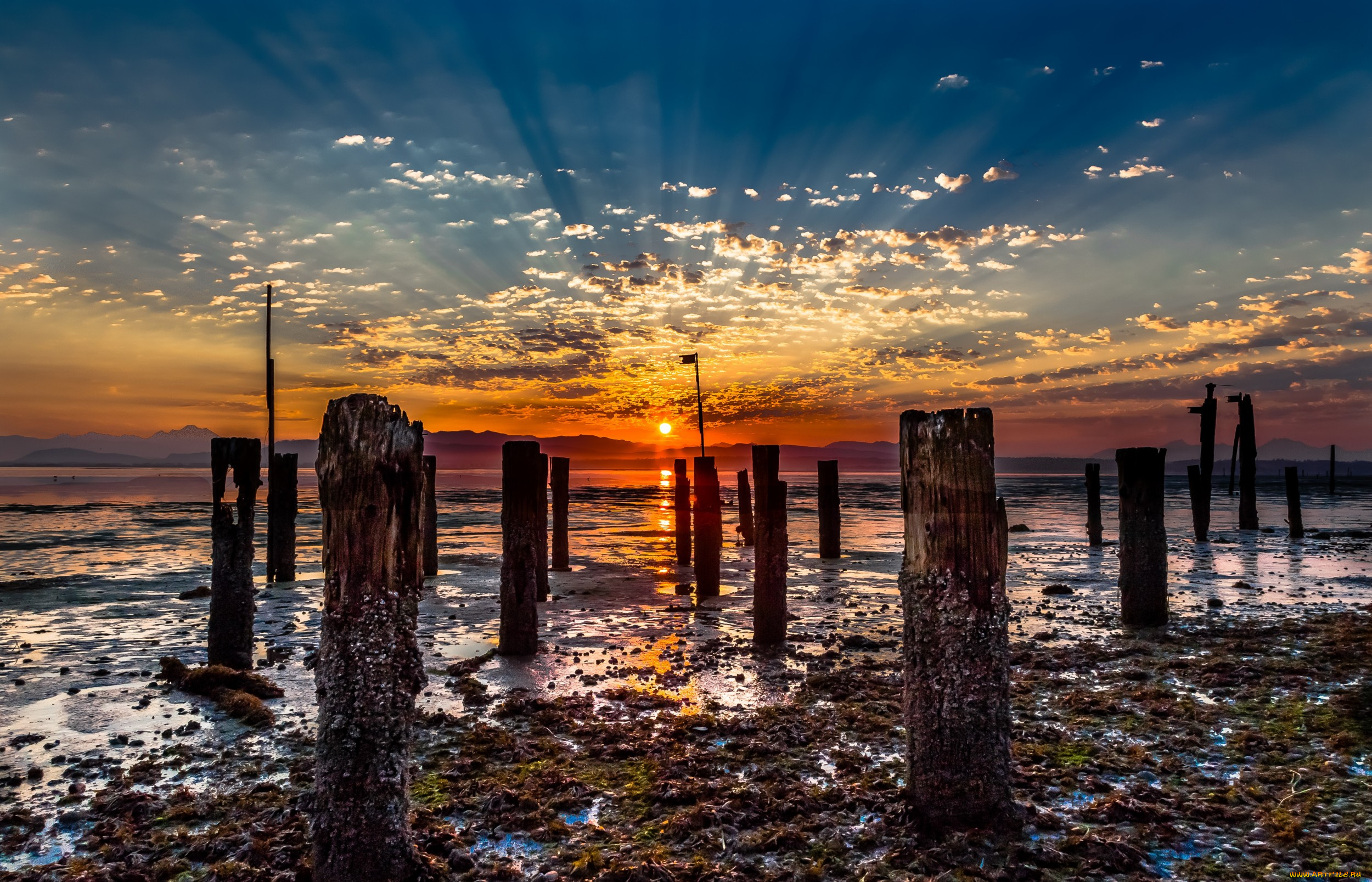 природа, восходы, закаты, рассвет