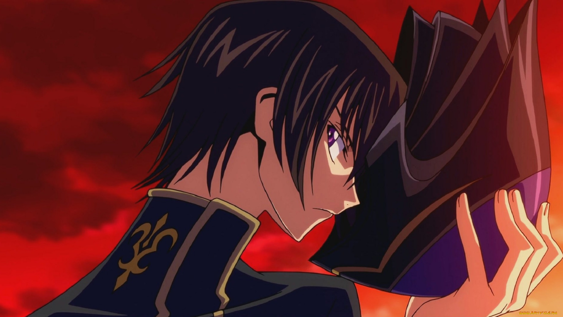 аниме, code, geass, парень