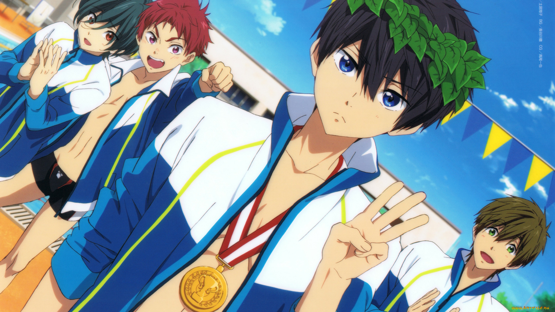 аниме, free, парни