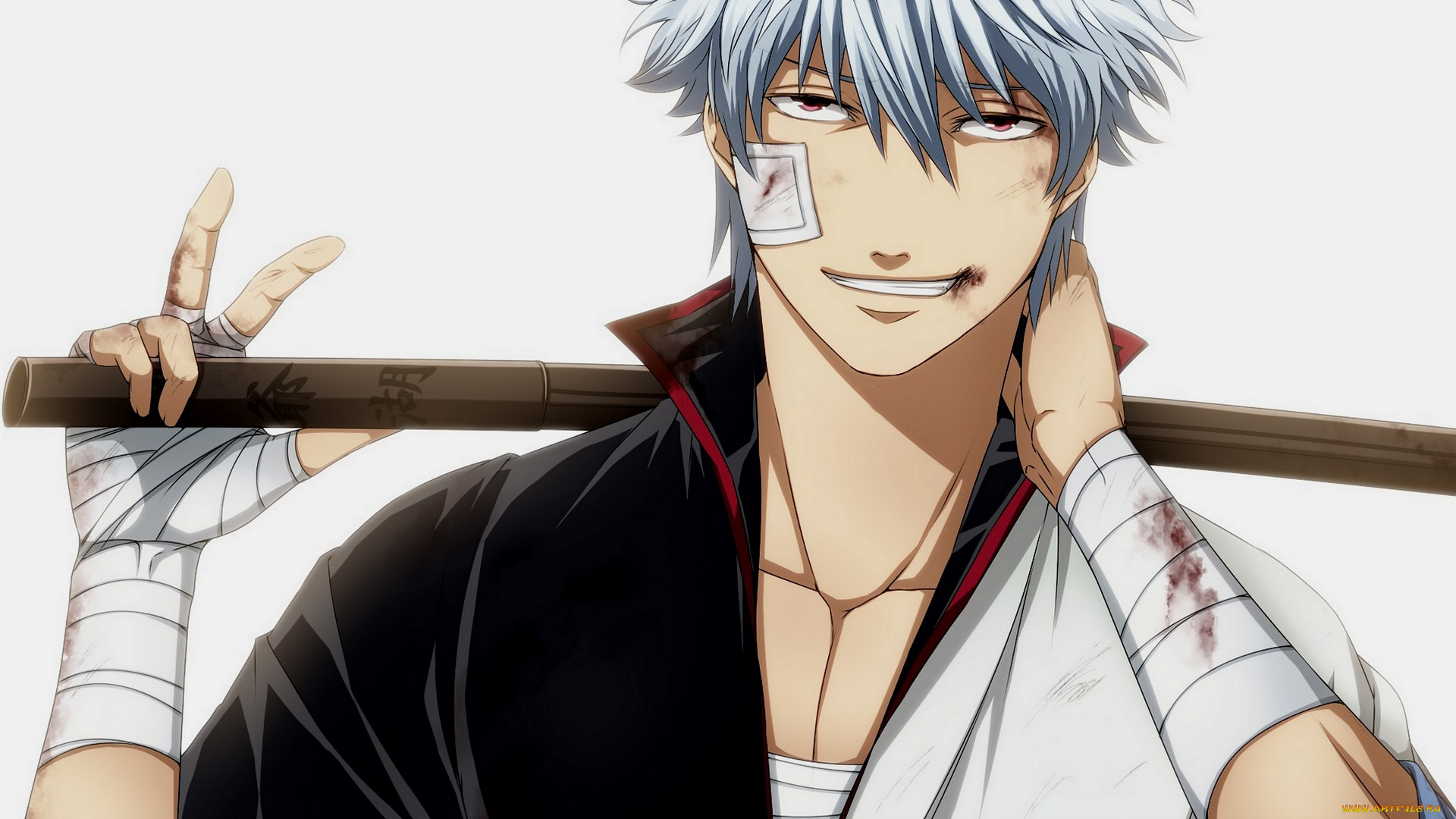 аниме, gintama, гинтоки