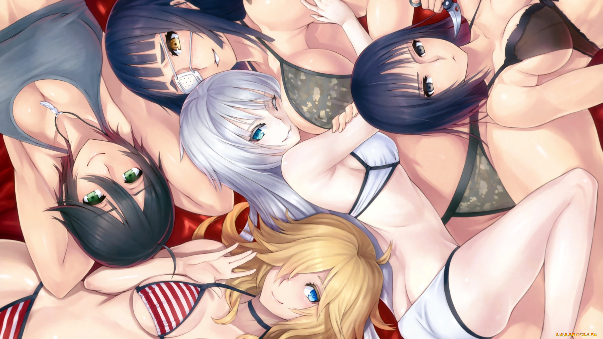 аниме, jormungand, девушки