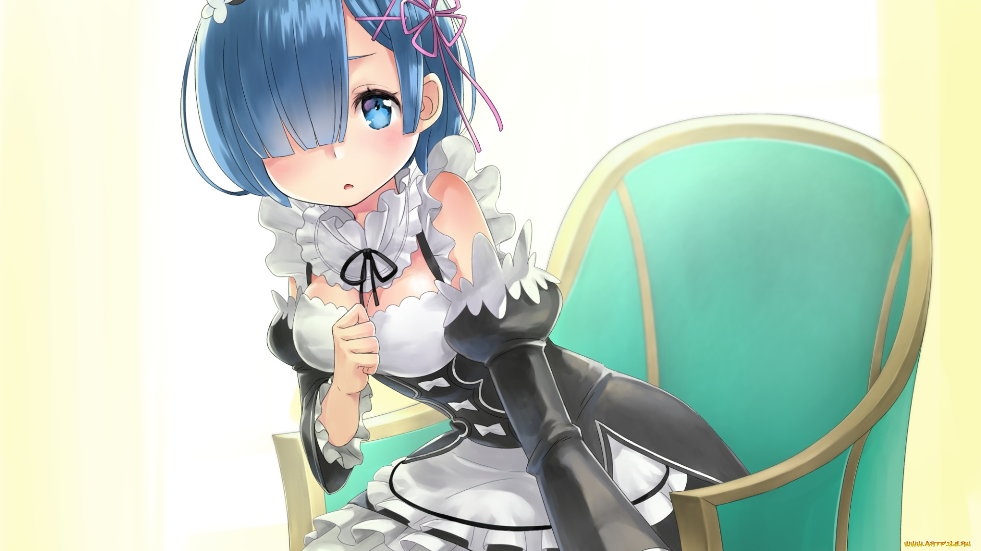 аниме, re, , zero, kara, hajimeru, isekai, seikatsu, девушка