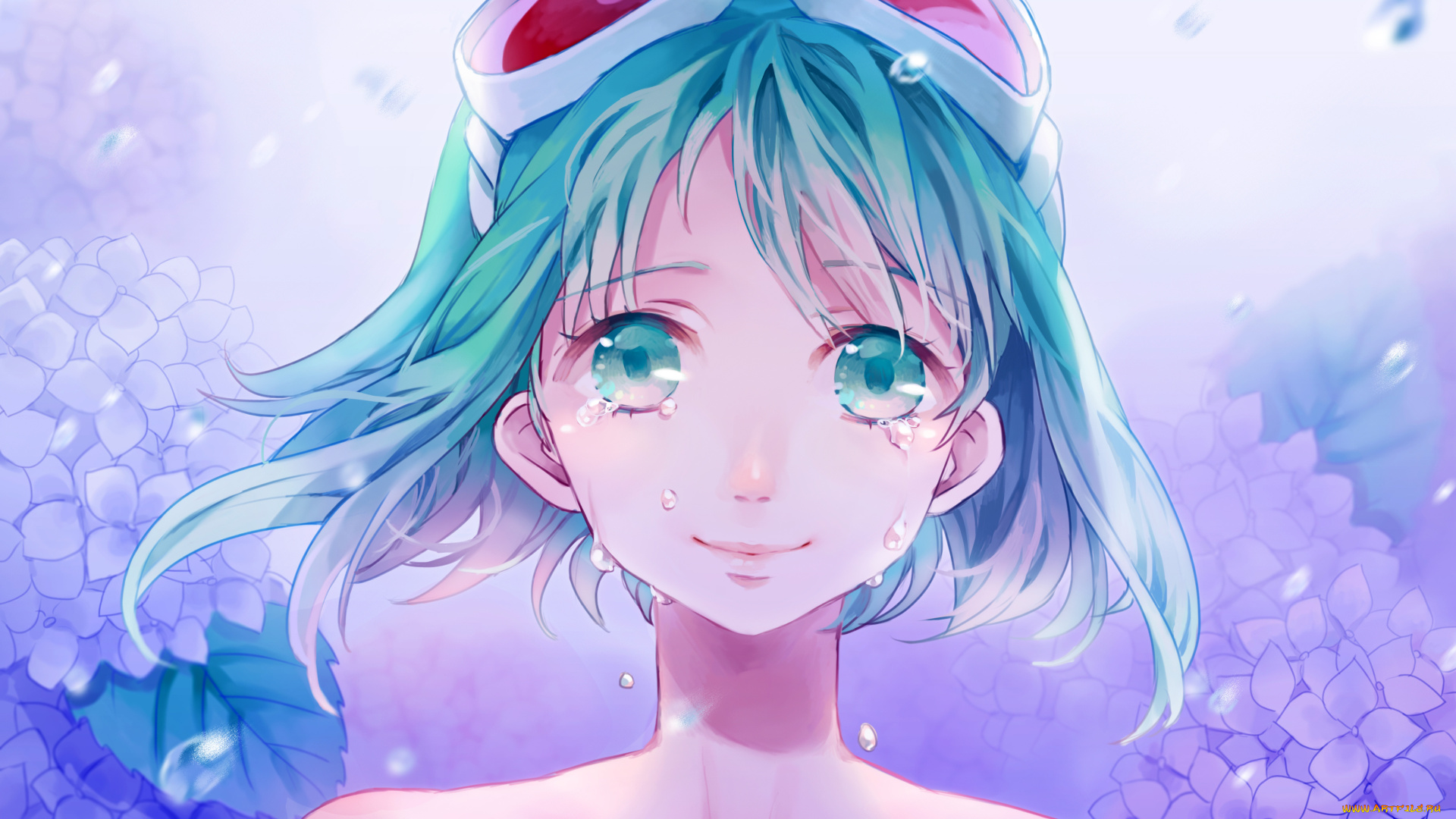 аниме, vocaloid, девушка