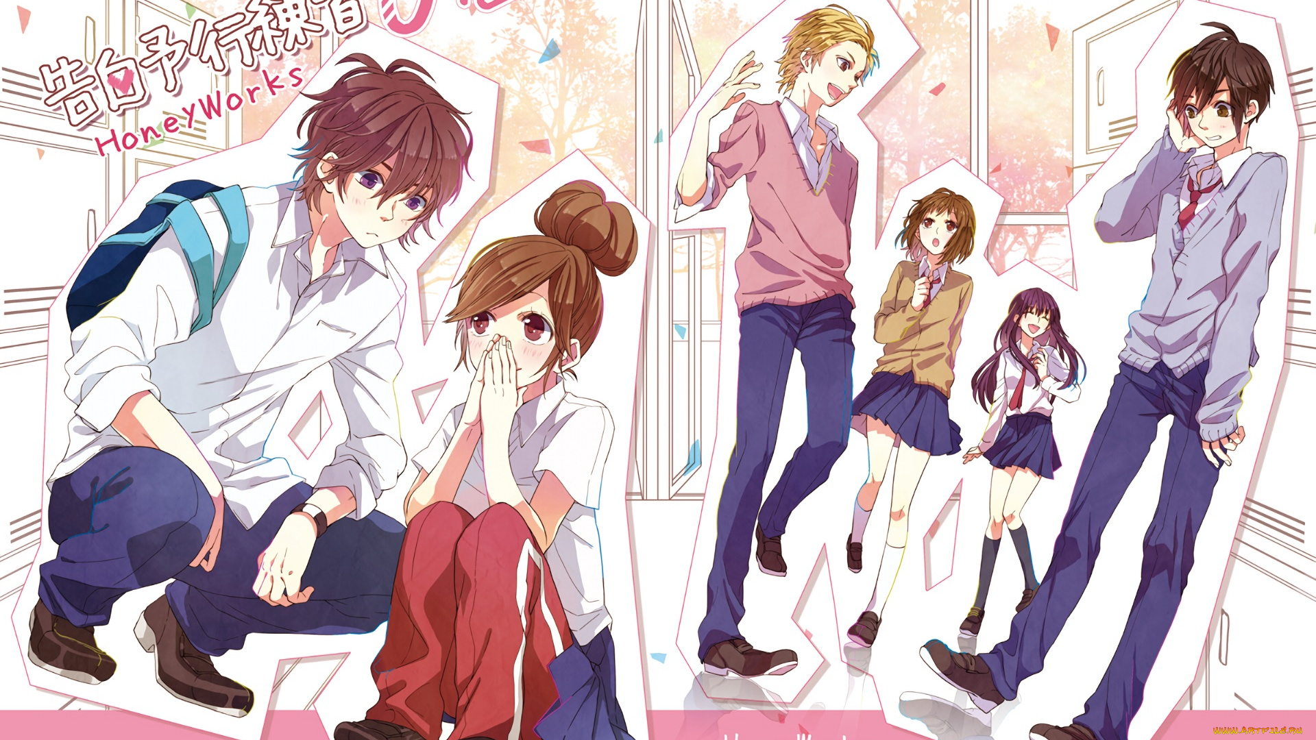 kokuhaku, jikkou, iinkai, аниме, zutto, mae, kara, suki, deshita, персонажи