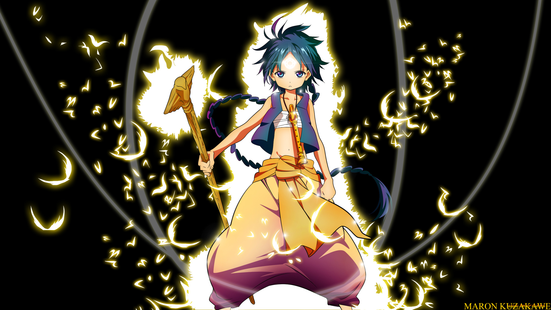 magi, , the, labyrinth, of, magic, аниме, magi, the, labyrinth, of, magic, взгляд, девушка, фон