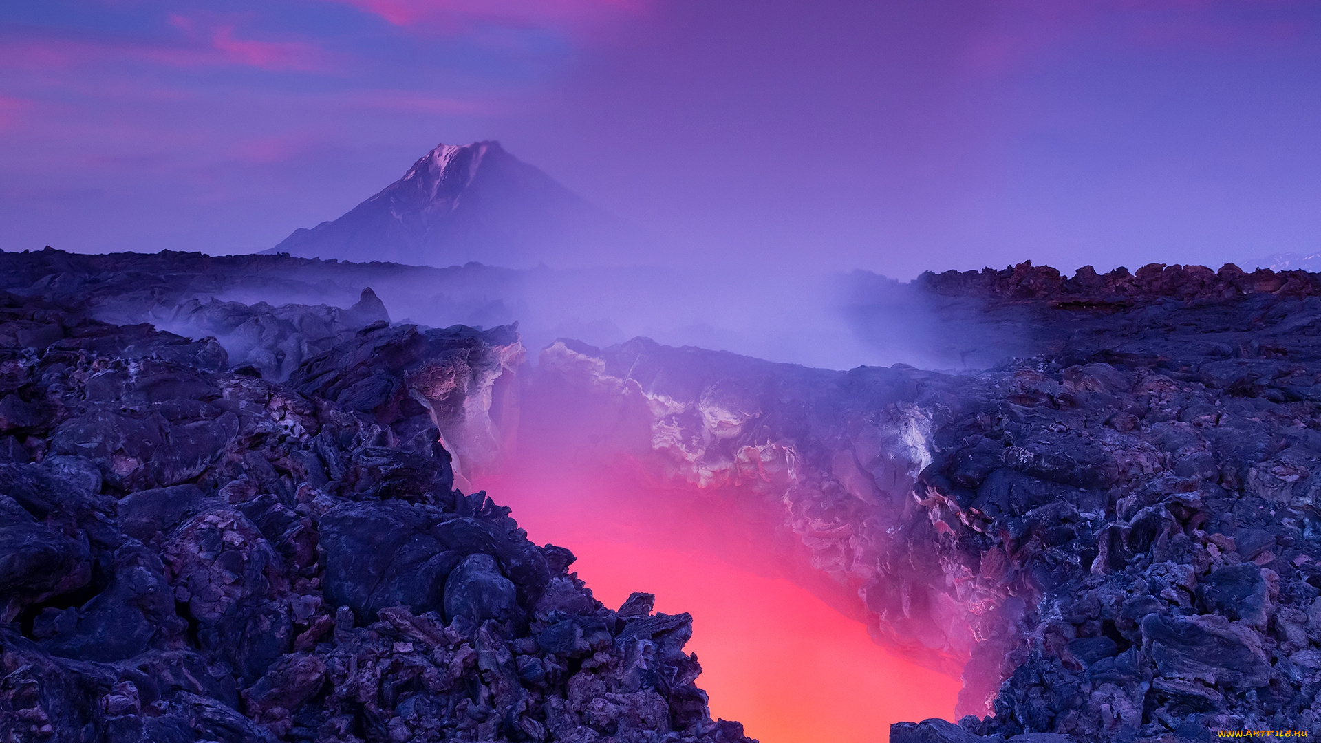 природа, стихия, вулкан