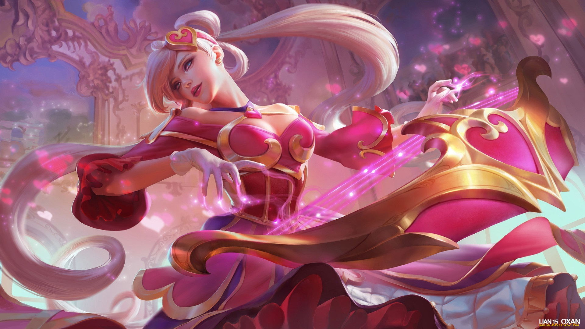 видео, игры, league, of, legends, игра, арт, league, of, legends, sona