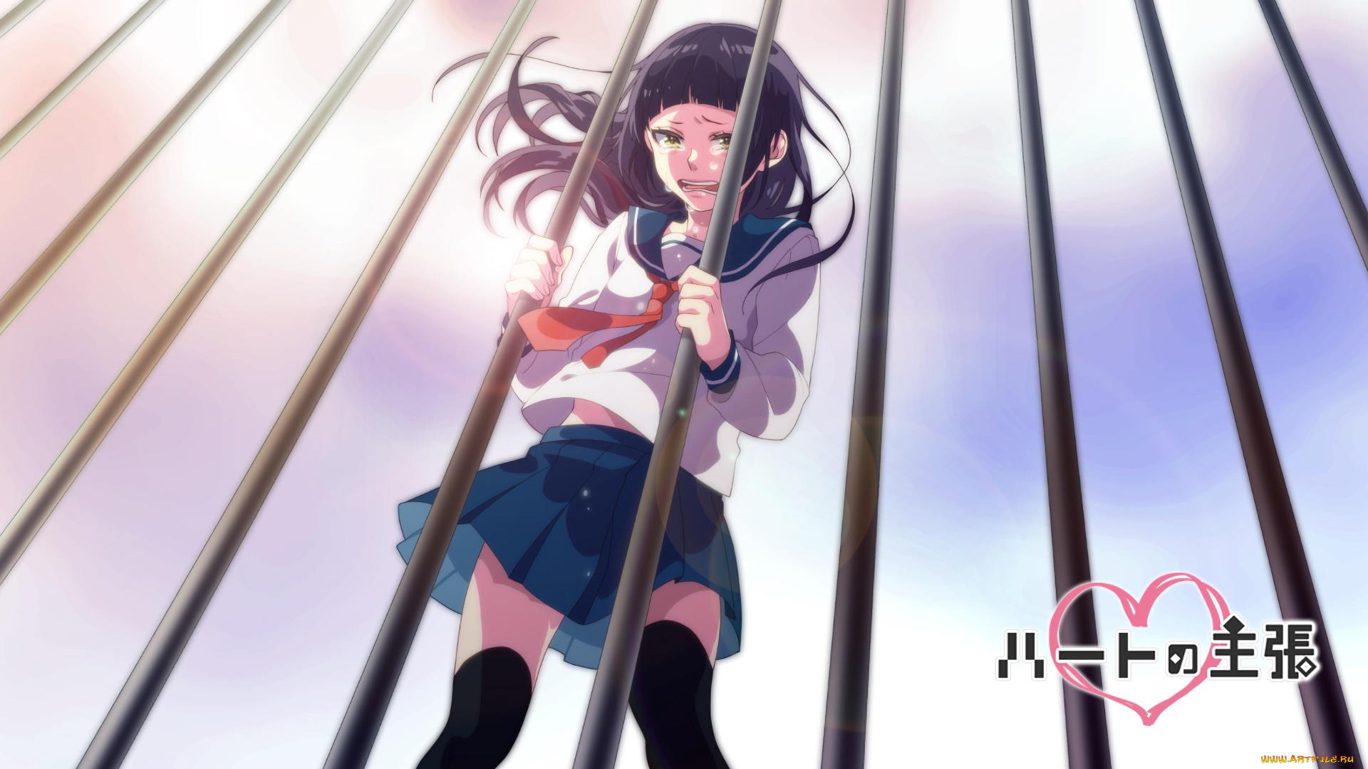 zutto, mae, kara, suki, deshita, аниме, девушка, фон, взгляд