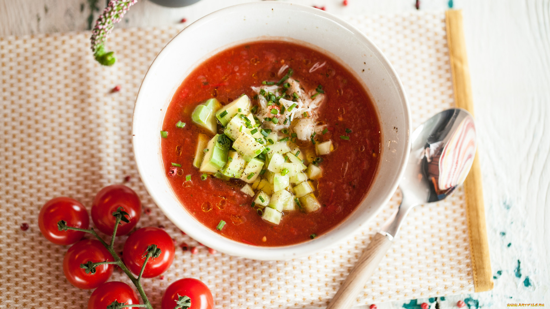 еда, первые, блюда, первое, блюдо, суп, зелень, цукини