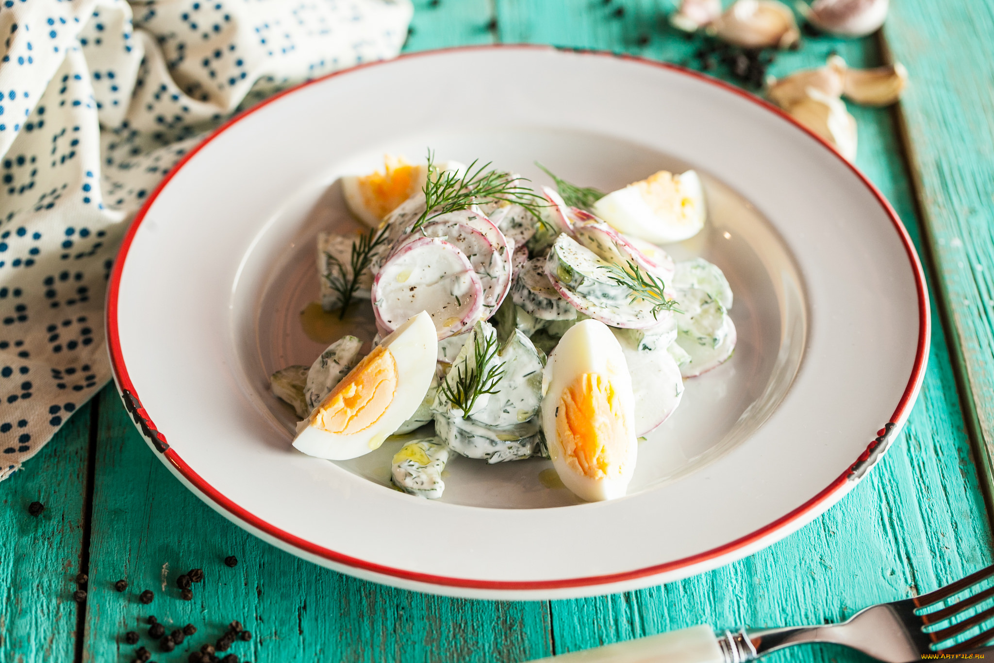 еда, салаты, , закуски, зелень, закуска, салат, яйцо