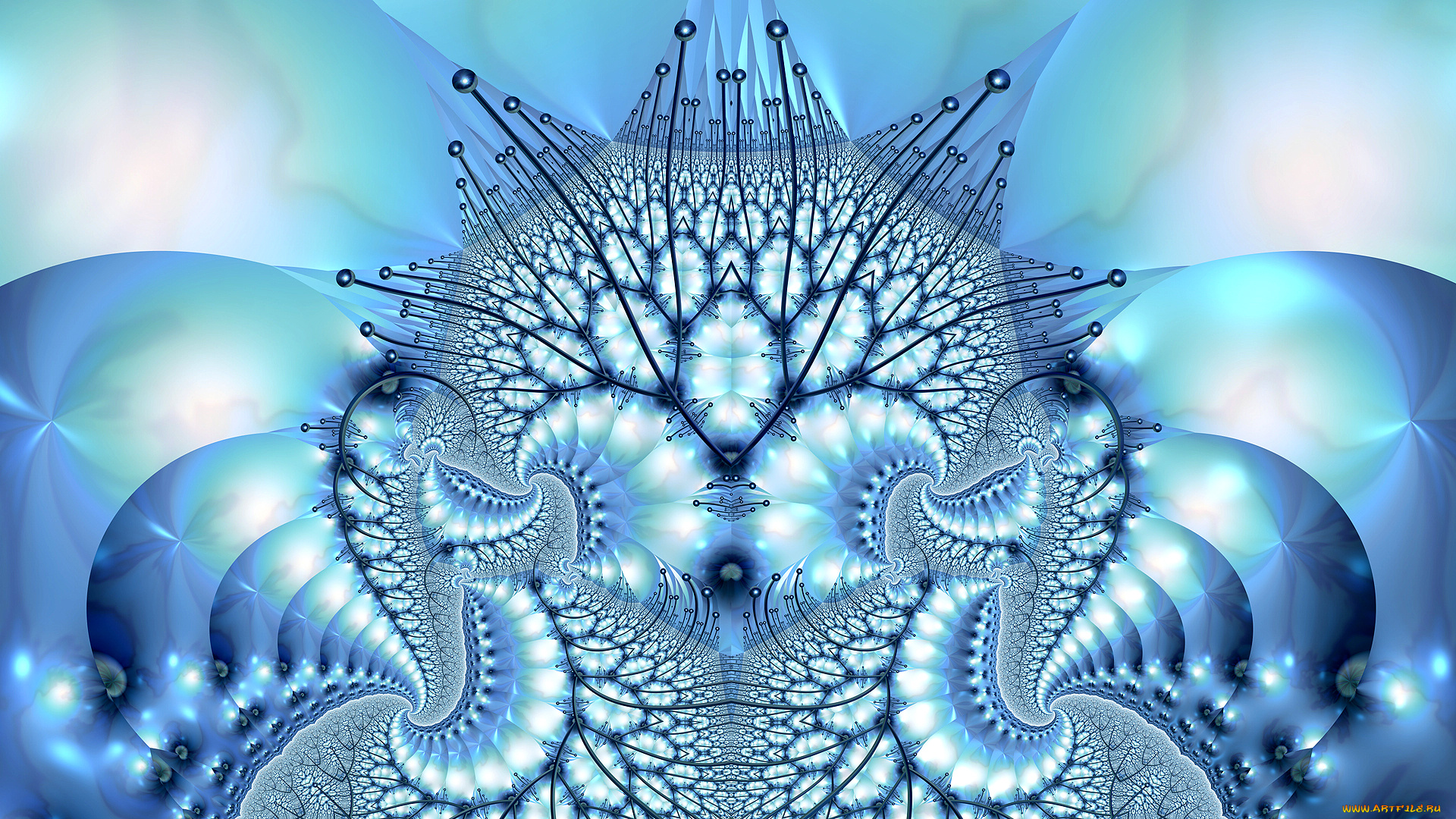3д, графика, фракталы, , fractal, узор, фон, цвета