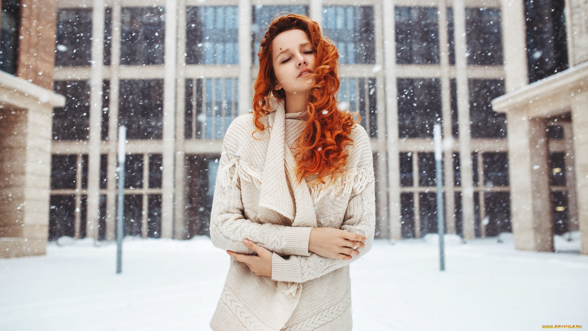 девушка, девушки, -unsort, , рыжеволосые, и, другие, алексия, иорданова, модель