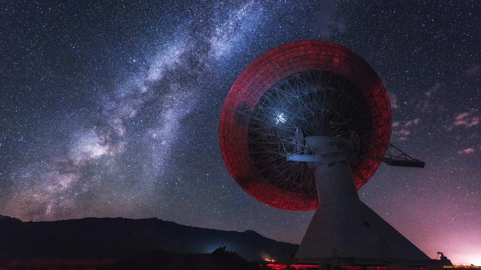 космос, разное, другое, радиотелескоп