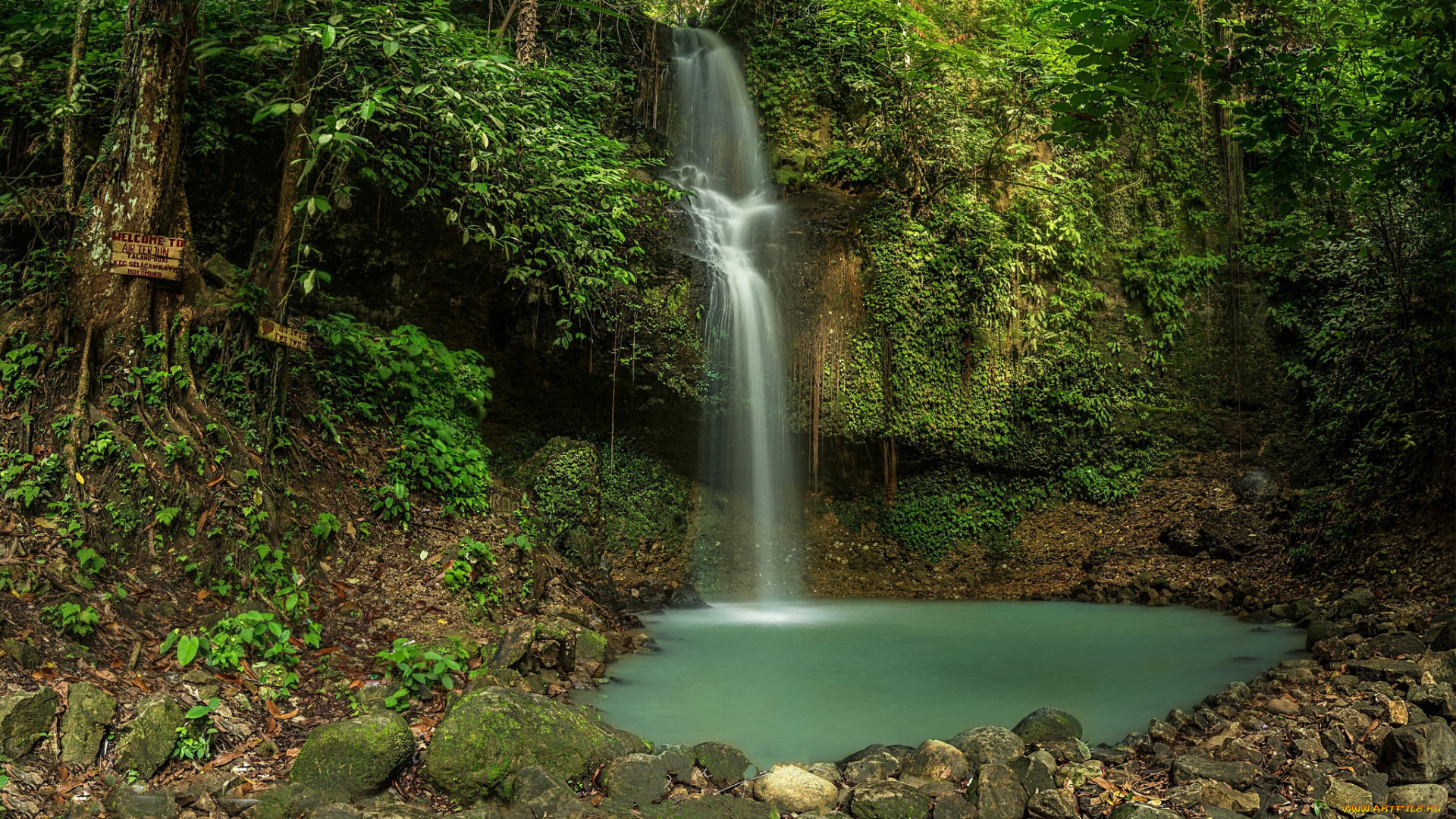 природа, водопады, простор