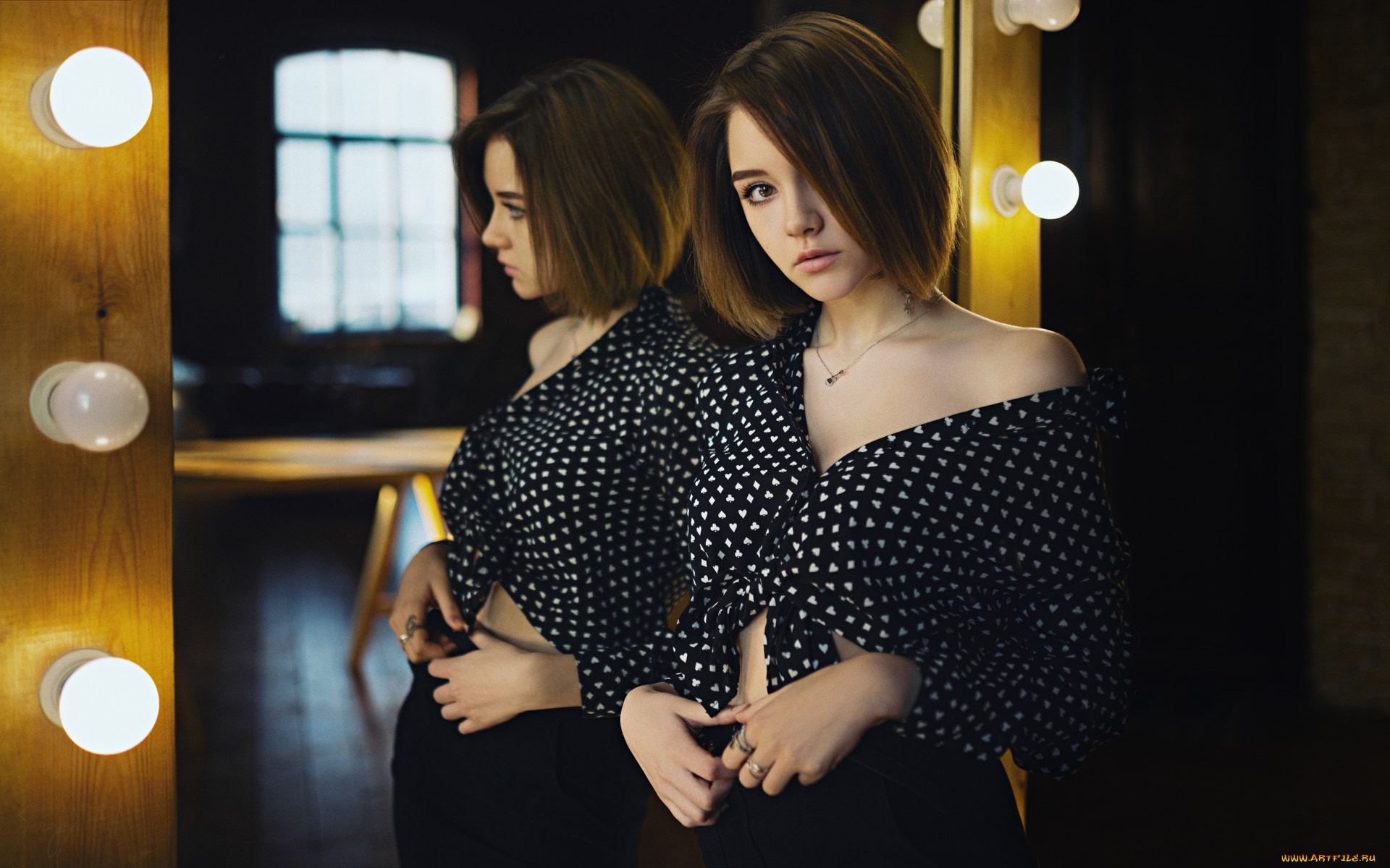 девушка, девушки, -unsort, , брюнетки, темноволосые, модель, настя, горбачёва