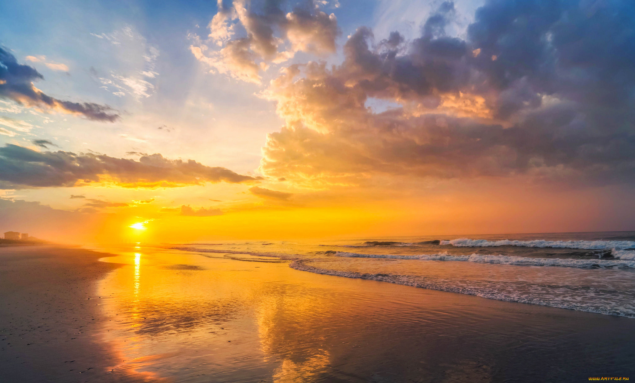 природа, восходы, закаты, простор