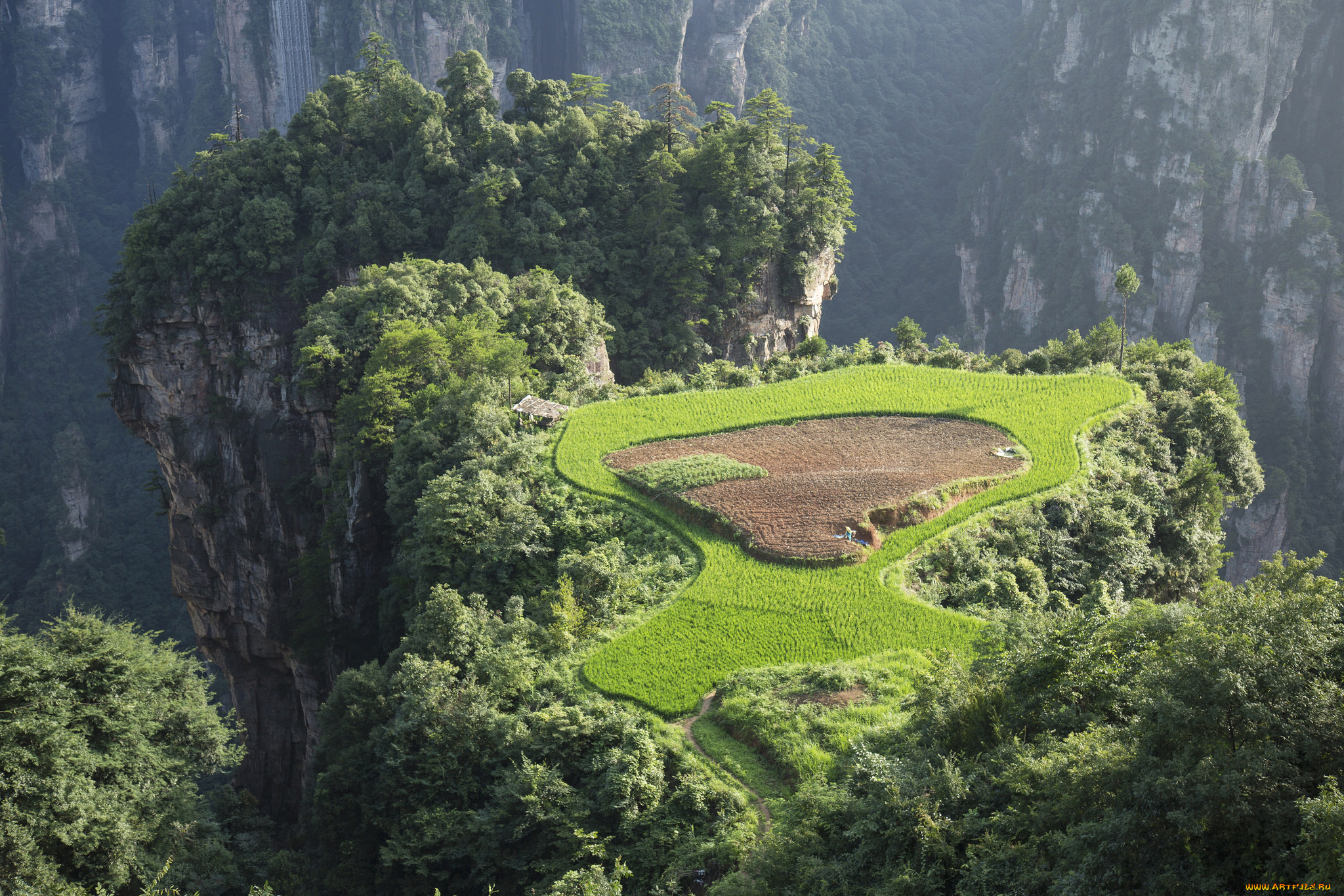 природа, горы, простор