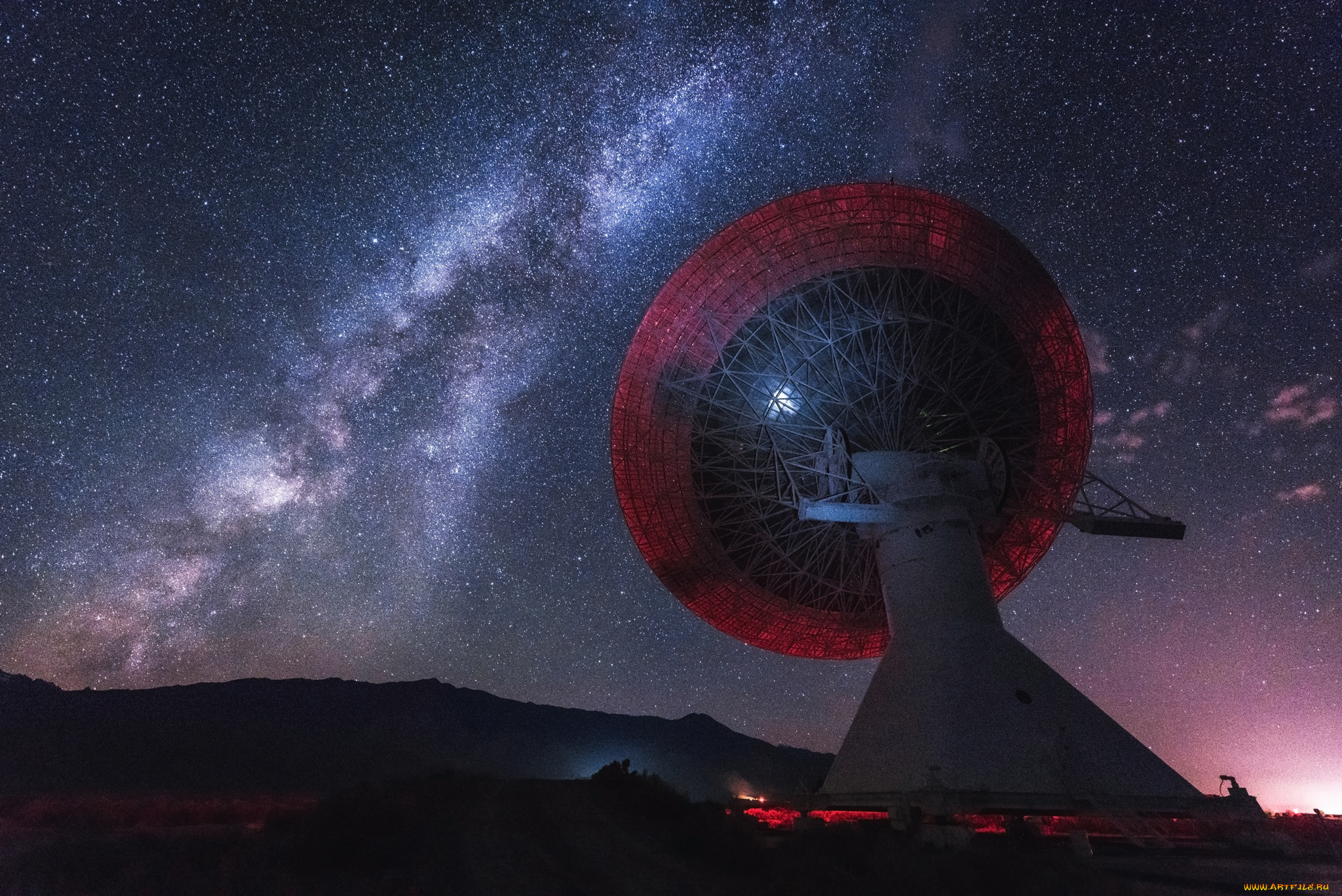 космос, разное, другое, радиотелескоп