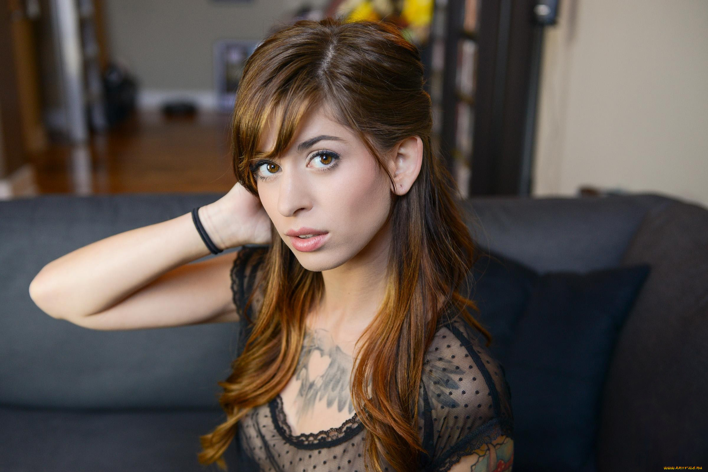 девушка, девушки, -unsort, , брюнетки, темноволосые, модель