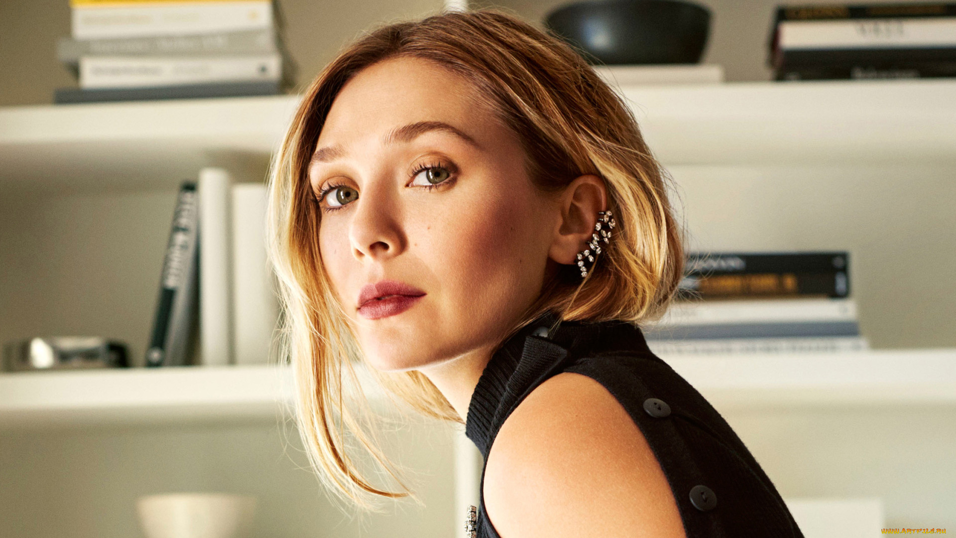 девушки, elizabeth, olsen, взгляд