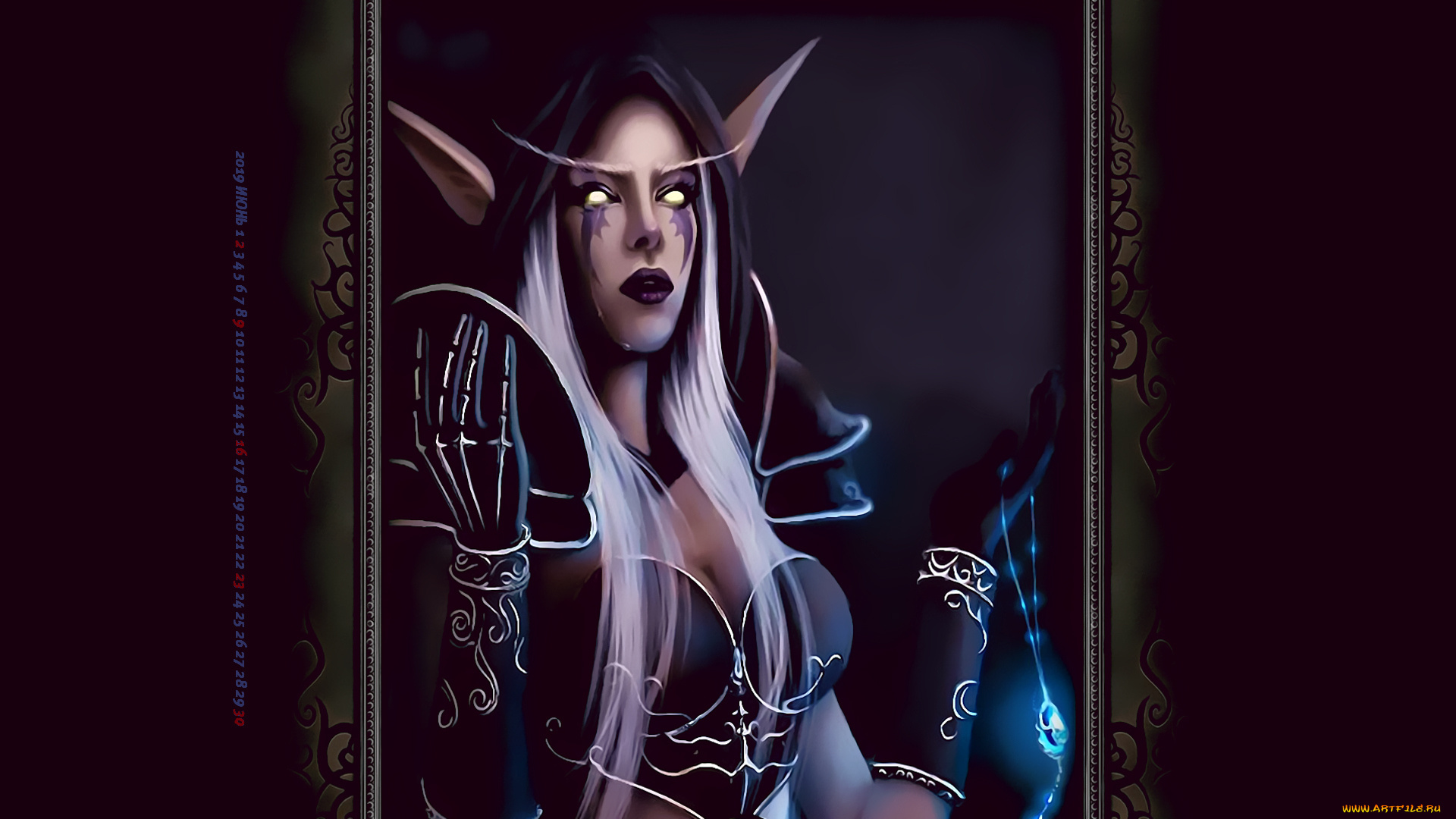 календари, видеоигры, 2019, calendar, женщина, кулон, медальон, украшение, девушка, существо