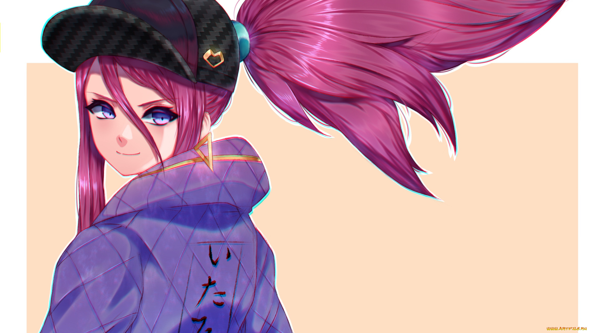 видео, игры, league, of, legends, девушка, кепка, куртка