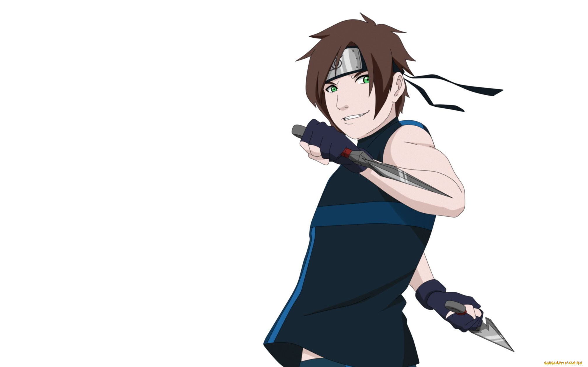 аниме, naruto, kei, протектор, кунаи, шиноби