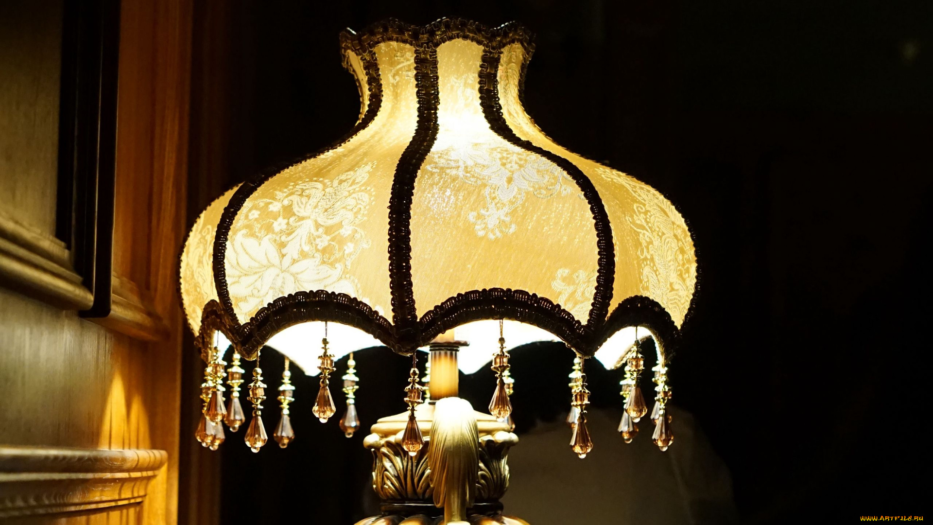 разное, осветительные, приборы, старинная, настольная, лампа