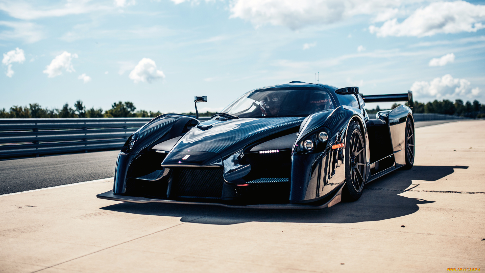 scg, 003cs, автомобили, -unsort, черный, спортивный, дорога