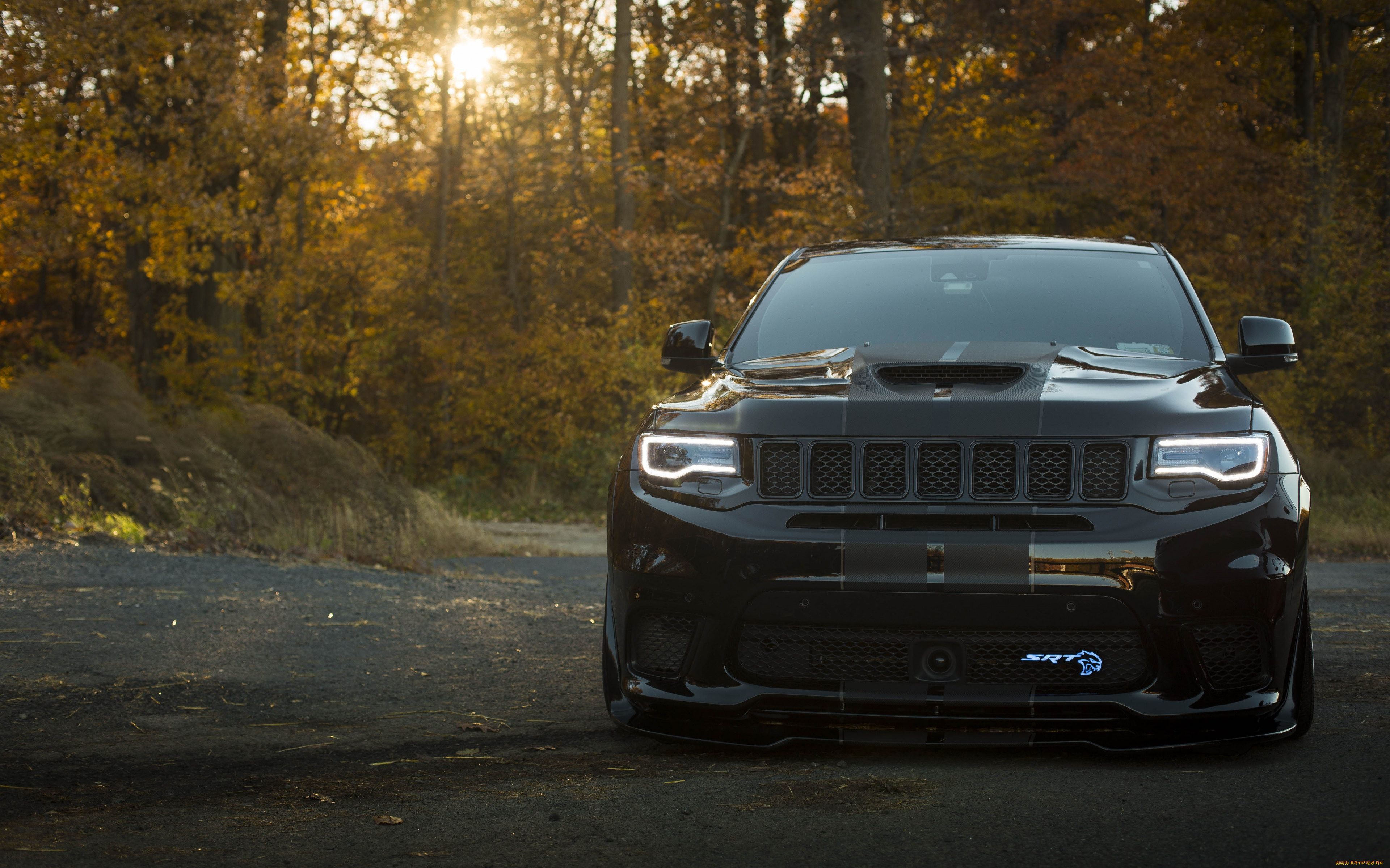 2022, jeep, grand, cherokee, trackhawk, srt8, автомобили, jeep, grand, cherokee, trackhawk, 2022, вид, спереди, экстерьер, черный, гранд, чероки, тюнинг, американские, srt8, джип