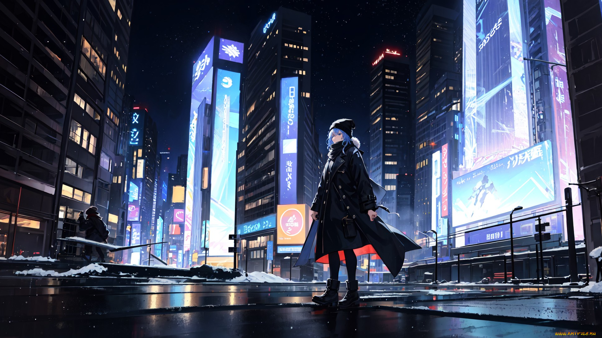 аниме, город, , улицы, , интерьер, , здания, нейросети, графика, нейроарт, ai, art, нейронные, сети, рисунки, нейро, искусство