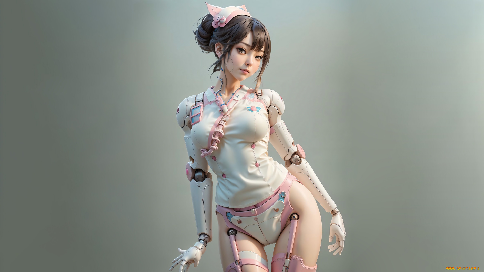 фэнтези, роботы, , киборги, , механизмы, нейросети, графика, нейроарт, ai, art, нейронные, сети, рисунки, нейро, искусство, девушка, киборг