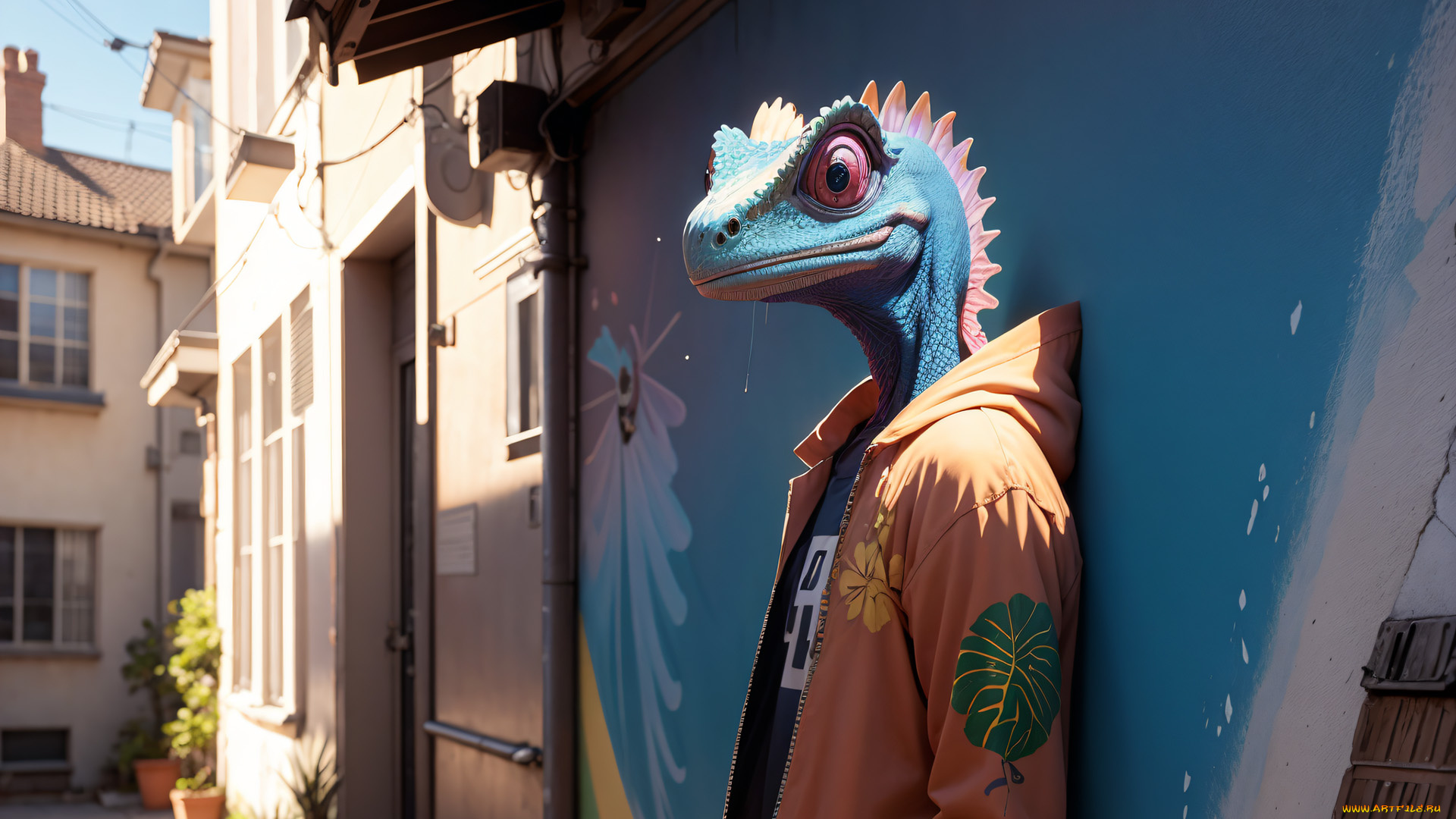 фэнтези, существа, нейросети, графика, нейроарт, ai, art, нейронные, сети, рисунки, нейро, искусство, хамелеон