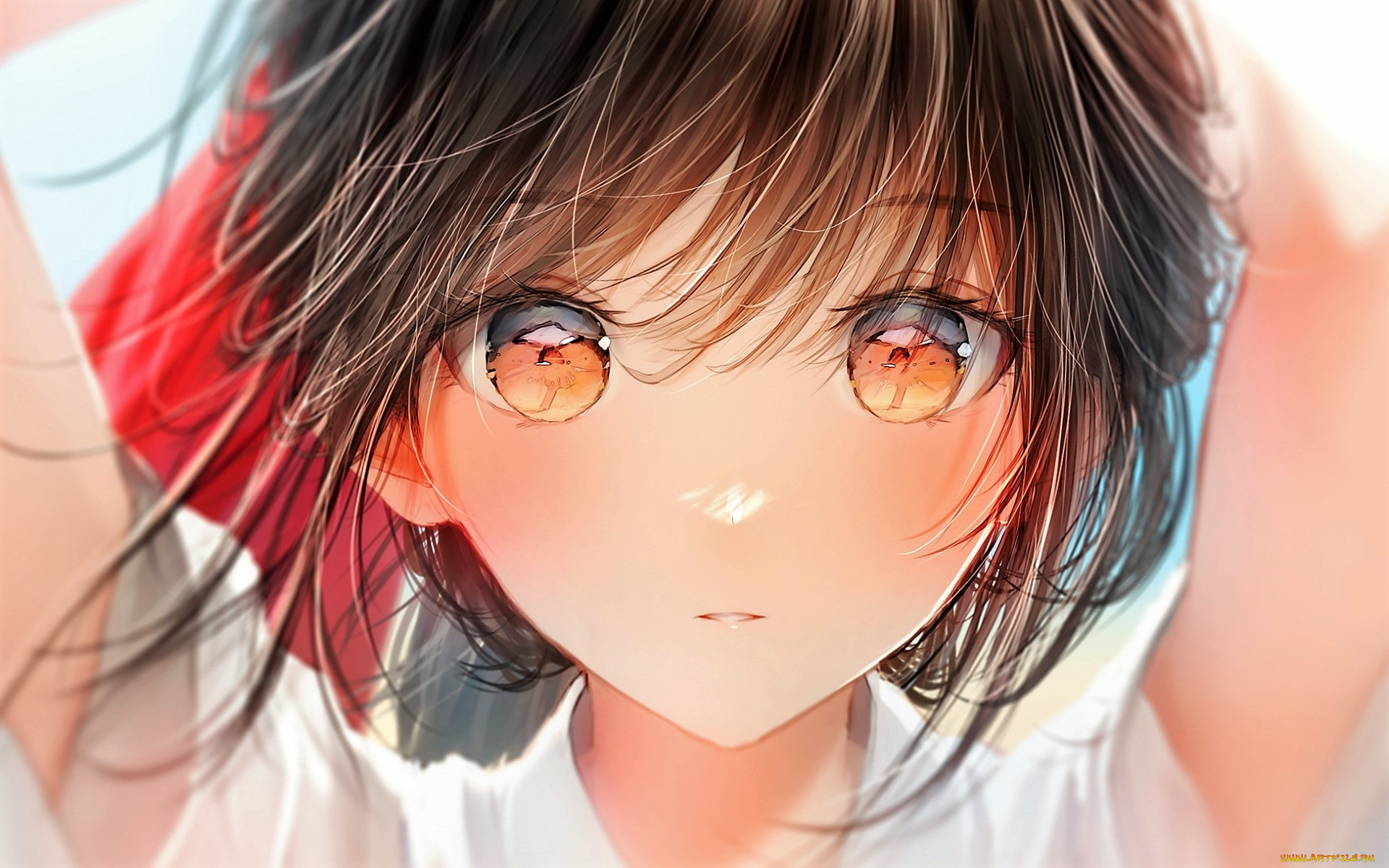 аниме, unknown, , другое, , девочка, лицо