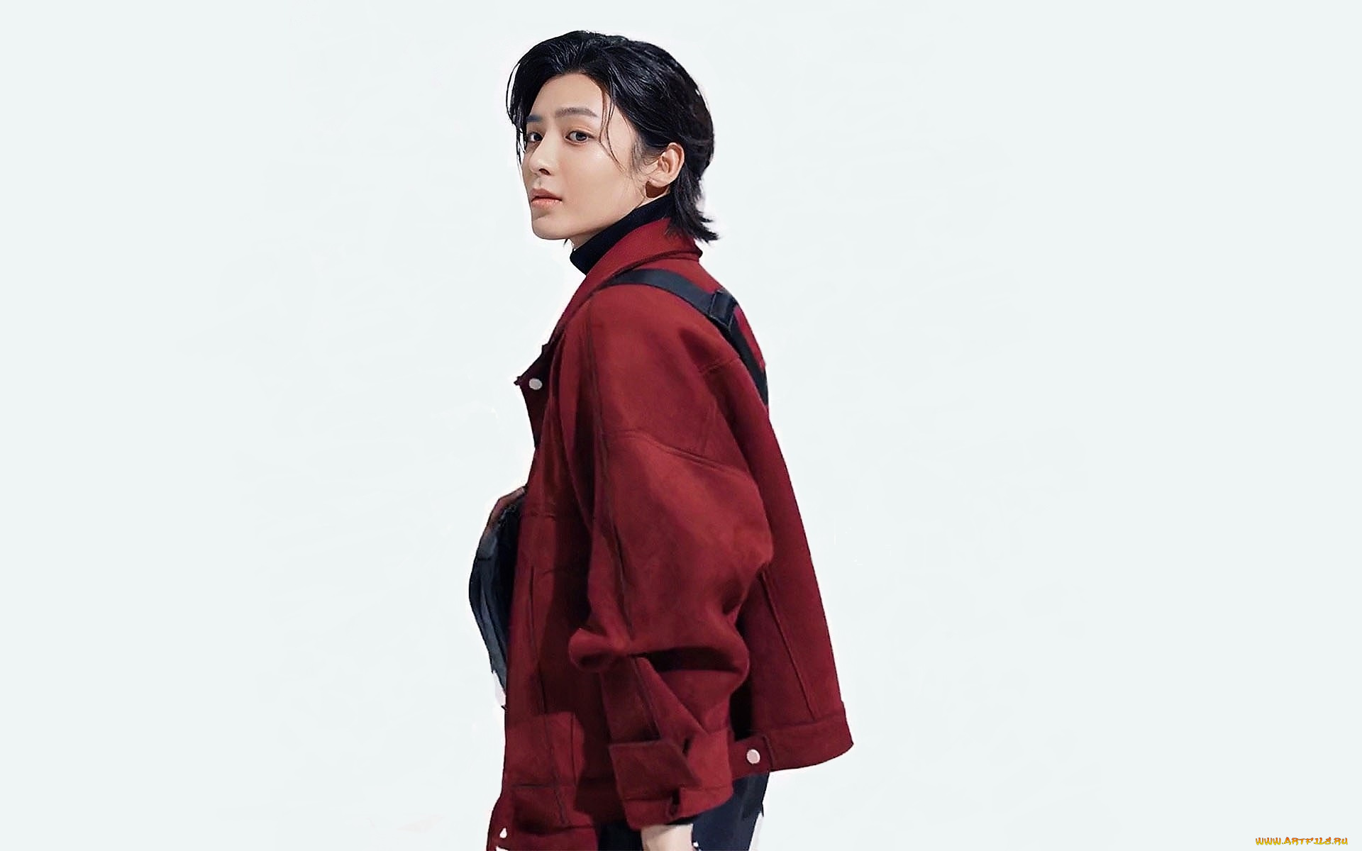 мужчины, hou, ming, hao, актер, куртка