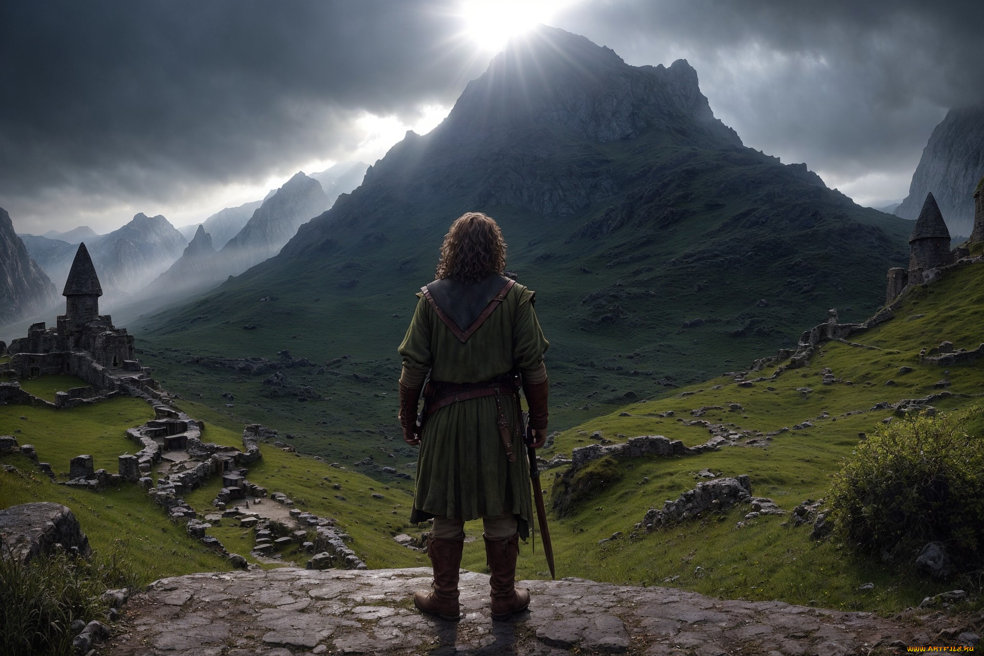 фэнтези, люди, нейросети, графика, нейроарт, ai, art, нейронные, сети, рисунки, нейро, искусство