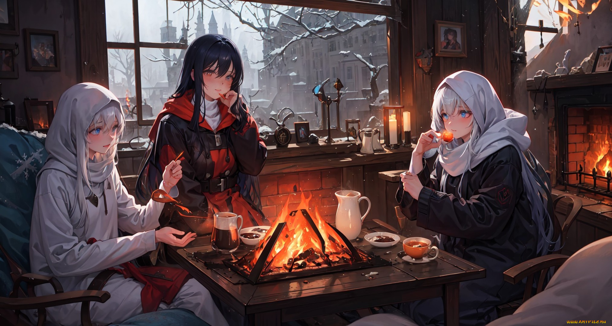 аниме, город, , улицы, , интерьер, , здания, нейросети, графика, нейроарт, ai, art, нейронные, сети, рисунки, нейро, искусство