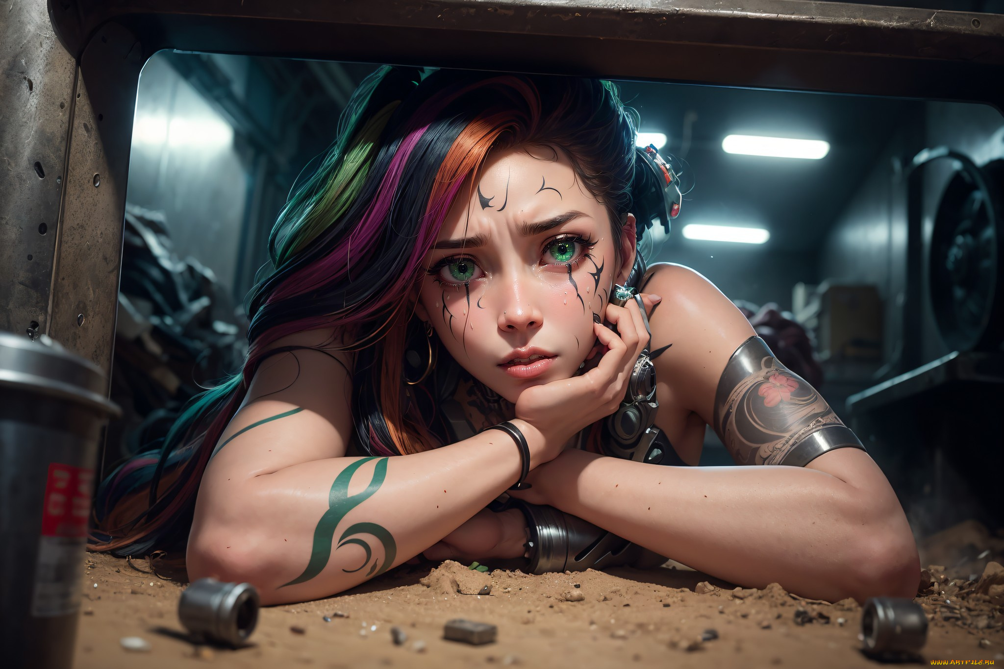 фэнтези, девушки, нейросети, графика, нейроарт, ai, art, нейронные, сети, рисунки, нейро, искусство, девушка, киборг