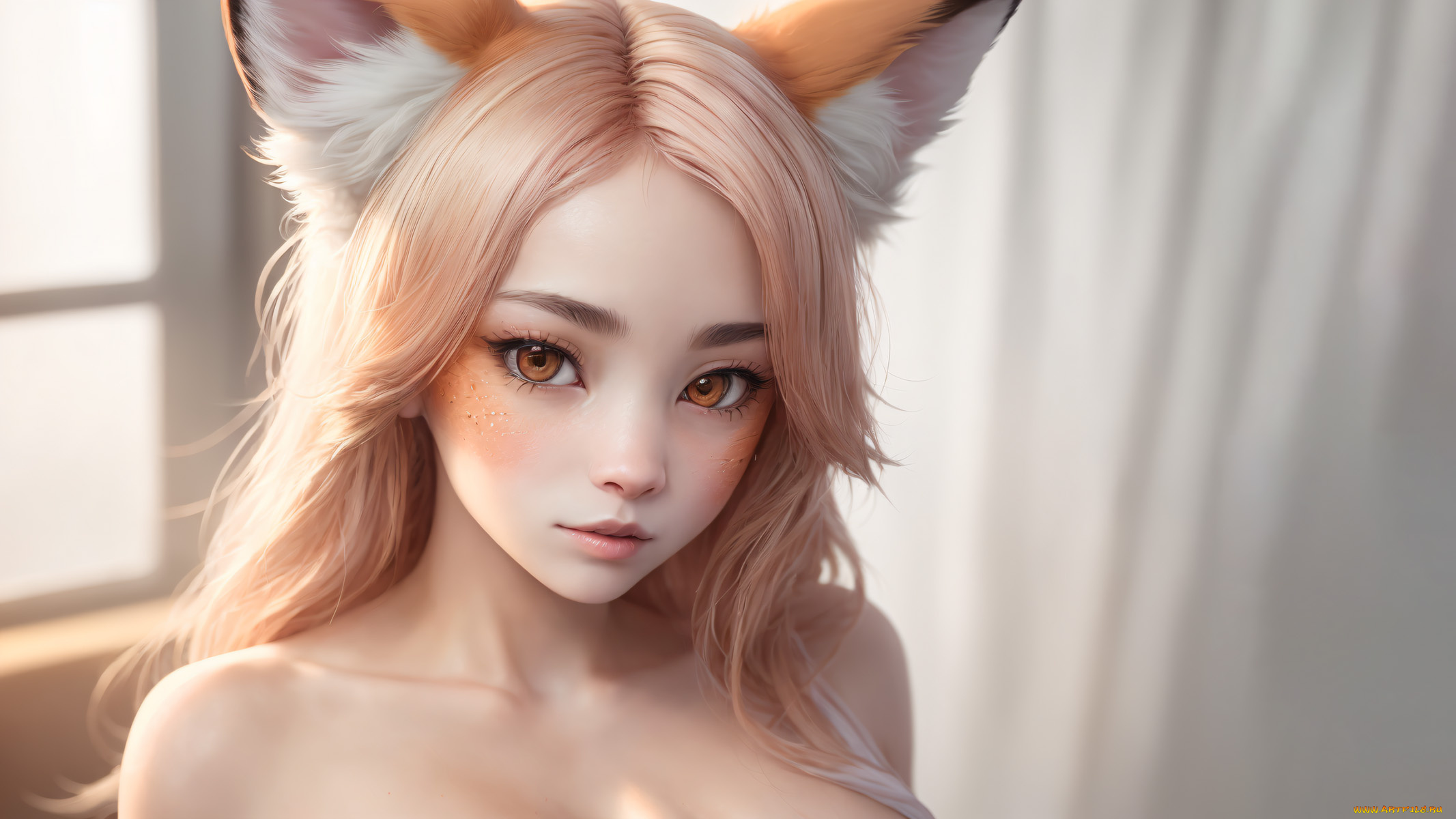 аниме, животные, , существа, нейросети, графика, нейроарт, ai, art, нейронные, сети, рисунки, нейро, искусство, лиса