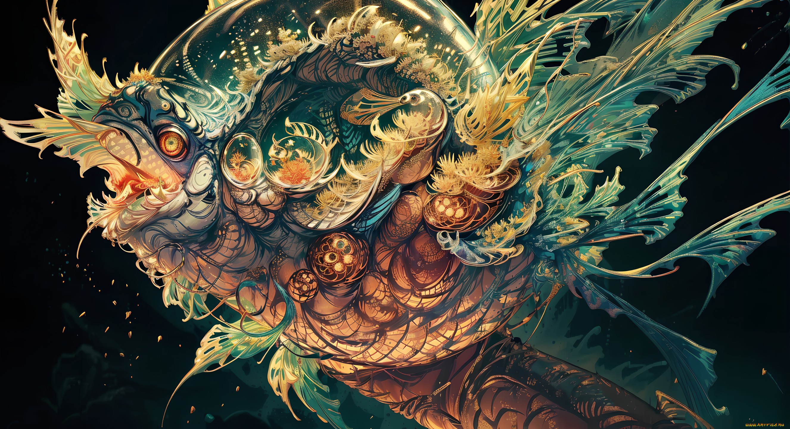 фэнтези, существа, нейросети, графика, нейроарт, ai, art, нейронные, сети, рисунки, нейро, искусство