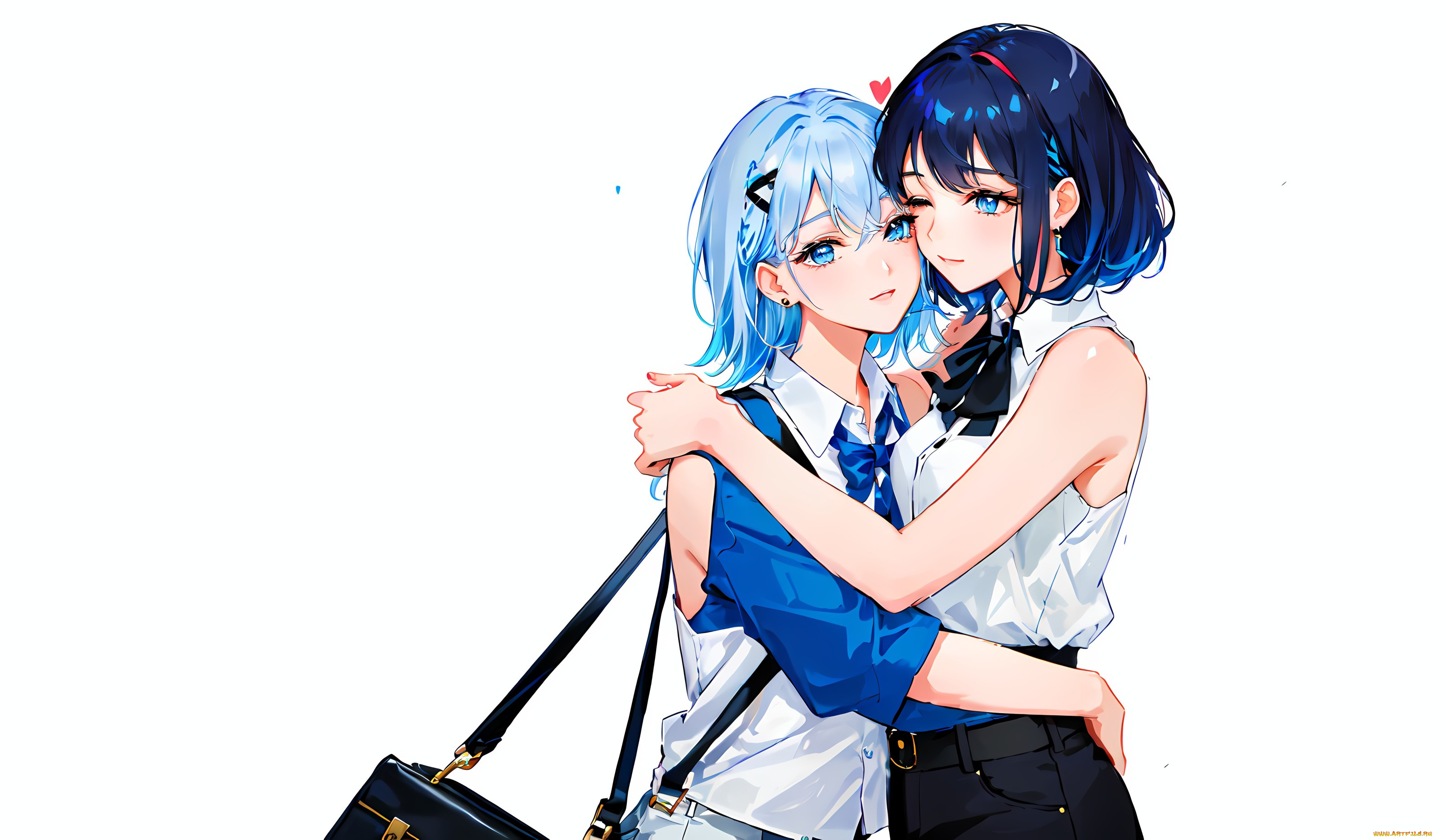 аниме, день, святого, валентина, нейросети, графика, нейроарт, ai, art, нейронные, сети, рисунки, нейро, искусство, девушка