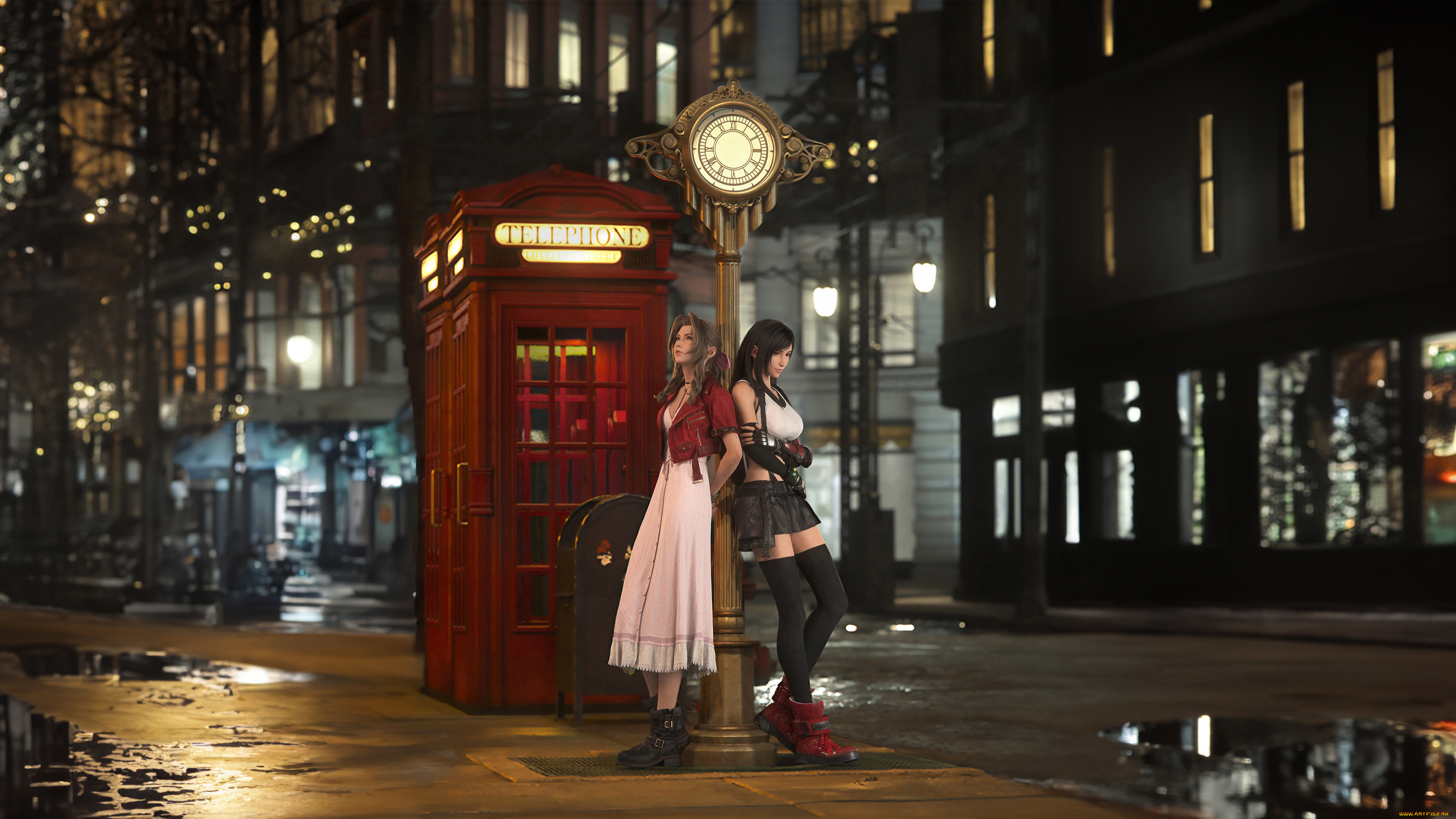 видео, игры, final, fantasy, vii, final, fantasy, vii