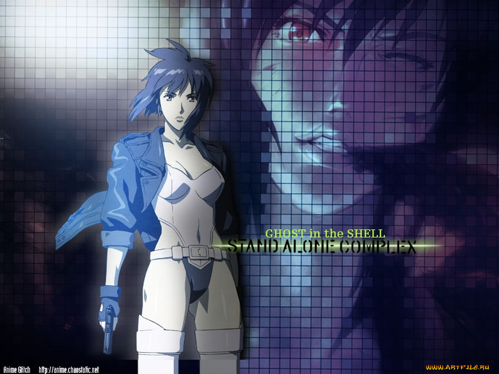 аниме, ghost, in, the, shell