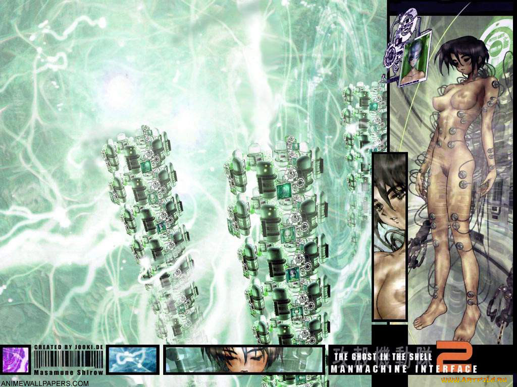 аниме, ghost, in, the, shell